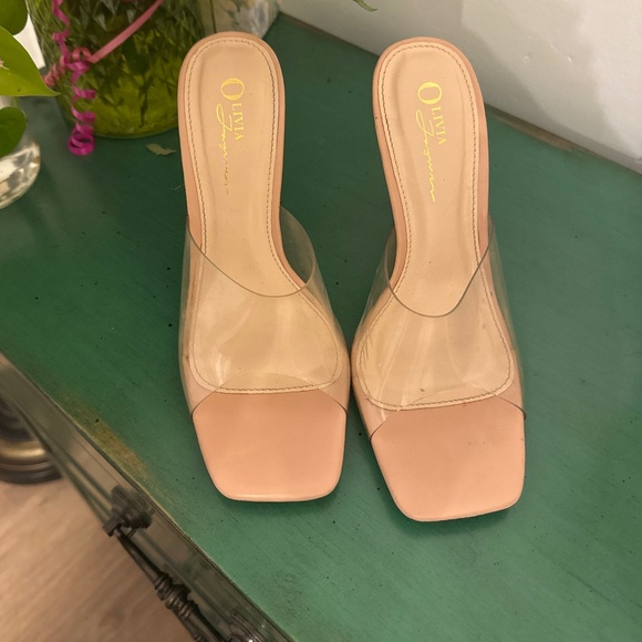 Open Toe Nude Heel women’s size 8 - Picture 3 of 6